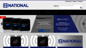 What Nationaloptical.com website looked like in 2017 (6 years ago)