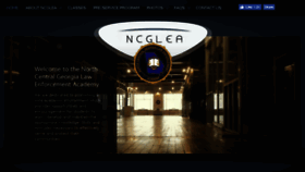 What Ncglea.org website looked like in 2017 (9 years ago)