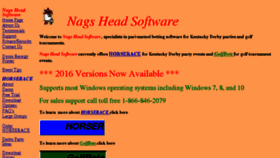 What Nagsheadsoft.com website looked like in 2017 (6 years ago)