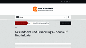What Nutriinfo.de website looked like in 2017 (6 years ago)