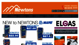 What Newtonsbuilding.com.au website looked like in 2017 (6 years ago)