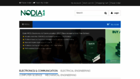 What Nodia.co.in website looked like in 2017 (6 years ago)