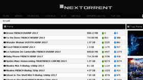 What Nextorrent.pw website looked like in 2017 (6 years ago)