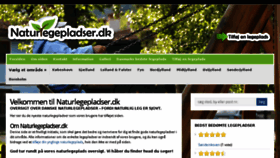 What Naturlegepladser.dk website looked like in 2017 (6 years ago)