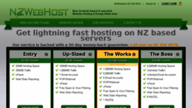 What Nzwebhost.co.nz website looked like in 2017 (6 years ago)