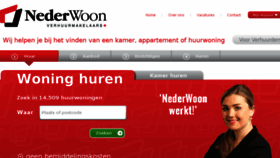 What Nederwoon.nl website looked like in 2017 (8 years ago)