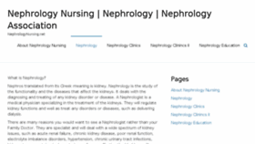 What Nephrologynursing.net website looked like in 2017 (6 years ago)