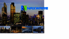 What Naxware.com website looked like in 2017 (6 years ago)
