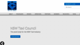 What Nswtaxi.org.au website looked like in 2017 (6 years ago)