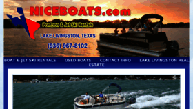 What Niceboats.com website looked like in 2017 (6 years ago)
