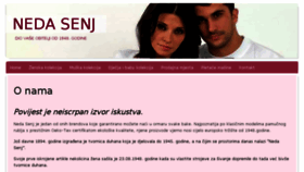 What Neda-senj.hr website looked like in 2017 (6 years ago)