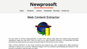 What Newprosoft.com website looked like in 2017 (6 years ago)
