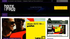 What Noiteemfoco.com.br website looked like in 2017 (6 years ago)