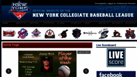 What Nycbl.com website looked like in 2017 (6 years ago)