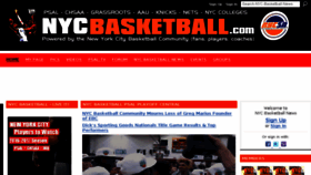 What Nycbasketball.com website looked like in 2017 (6 years ago)