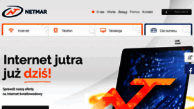 What Netmar.net.pl website looked like in 2017 (6 years ago)