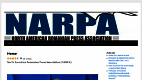 What Narpa.info website looked like in 2017 (6 years ago)