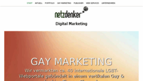 What Netzdenker.com website looked like in 2017 (6 years ago)