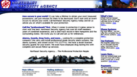 What Northeastsecurity.com website looked like in 2017 (6 years ago)