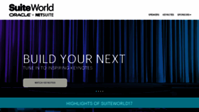What Netsuitesuiteworld.com website looked like in 2017 (6 years ago)
