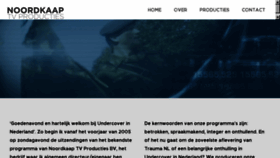 What Noordkaap.nl website looked like in 2017 (6 years ago)