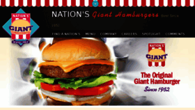What Nationsrestaurants.com website looked like in 2017 (6 years ago)