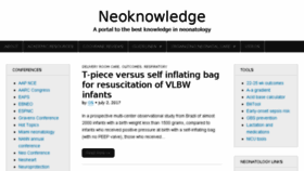 What Neoknowledge.org website looked like in 2017 (6 years ago)