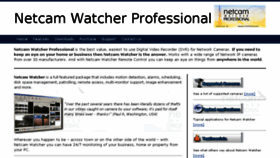 What Netcam-watcher.com website looked like in 2017 (6 years ago)