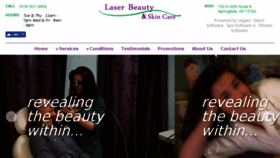 What Nwalaserbeauty.com website looked like in 2017 (6 years ago)