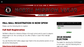 What Nmvll.org website looked like in 2017 (6 years ago)