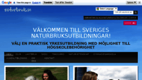 What Naturbruk.se website looked like in 2017 (6 years ago)