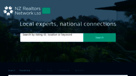 What Nzrealtors.co.nz website looked like in 2017 (6 years ago)