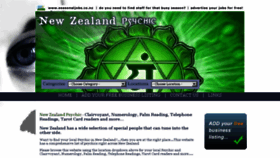 What Newzealandpsychic.co.nz website looked like in 2017 (6 years ago)