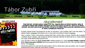 What Nejtabor.cz website looked like in 2017 (6 years ago)