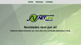 What Netlinepb.com.br website looked like in 2017 (6 years ago)
