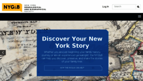 What Newyorkfamilyhistory.org website looked like in 2017 (6 years ago)