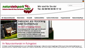 What Natursteinpark-ruhr.de website looked like in 2017 (6 years ago)