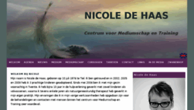 What Nicoledehaas.nl website looked like in 2017 (6 years ago)