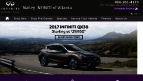 What Nalleyinfinitidecatur.com website looked like in 2017 (6 years ago)