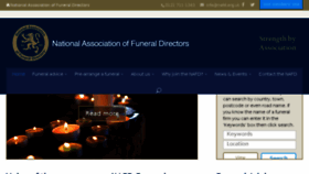 What Nafd.org.uk website looked like in 2017 (6 years ago)