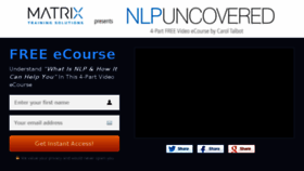 What Nlpuncovered.com website looked like in 2017 (6 years ago)