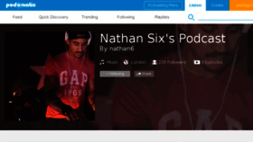 What Nathan6.podomatic.com website looked like in 2017 (6 years ago)