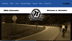 What Napervillebikeclub.com website looked like in 2017 (6 years ago)