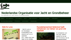 What Nojg.nl website looked like in 2017 (6 years ago)