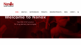 What Nanoxrelease.com website looked like in 2017 (6 years ago)