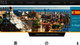 What Nigeria.blsspainvisa.com website looked like in 2017 (6 years ago)