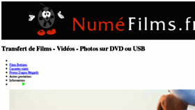 What Numefilms.fr website looked like in 2017 (6 years ago)