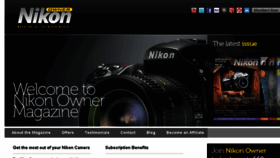 What Nikonownermagazine.com website looked like in 2017 (6 years ago)