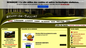 What Neuvy-en-sullias.fr website looked like in 2017 (6 years ago)