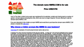 What Nmrb.com website looked like in 2017 (6 years ago)